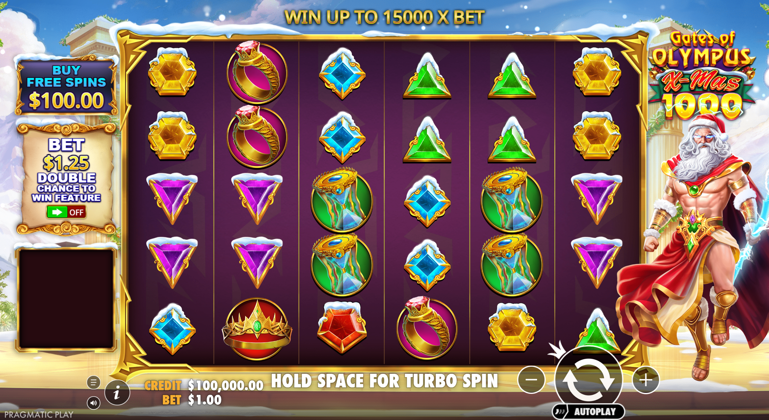 Gates of Olympus Xmas 1000